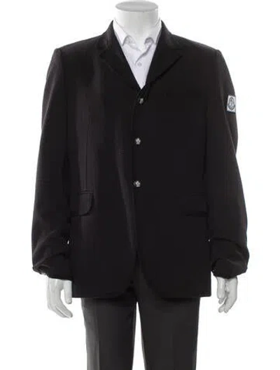 Pre-owned Moncler Coat In Gray