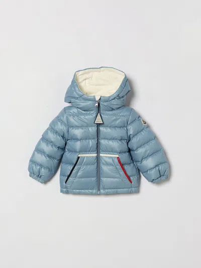 Moncler Babies'  Coat Kids Color Gnawed Blue
