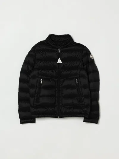 Moncler Coat Kids  In Black