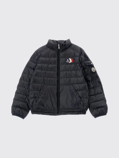 Moncler Coat Kids  In Black