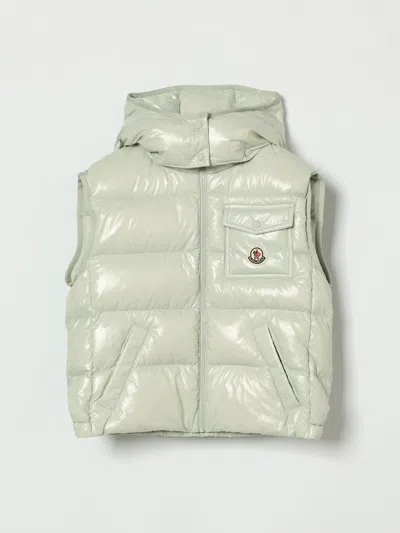 Moncler Coat Kids  In Green