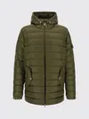 Moncler Mini Micro Ripstop Lined Coat With Adjustable Hood In Multi