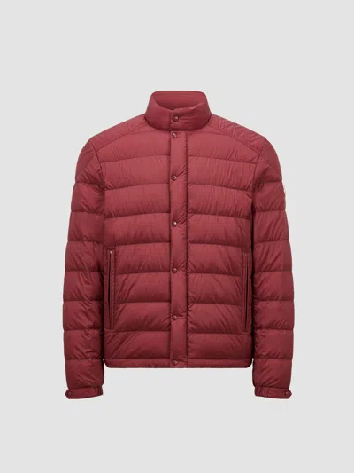 Moncler Coat Men  In Red