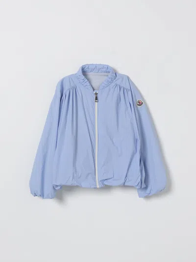 Moncler Coat  Kids Color Blue