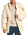 Moncler Coat In White