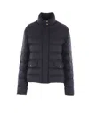 Moncler Bessettes Quilted Down Jacket In Black