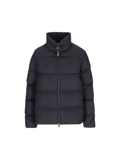 Moncler Coats In Black