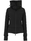 Moncler Hooded Padded Jacket In Multicolor