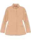 Moncler Nades Jacket Clothing In Beige