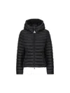 Moncler Ige Hooded Short Down Jacket In Black