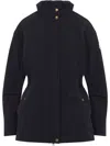 Moncler Logo-patch Jacket In Black