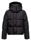 Moncler Castelnou Short Down Jacket In Black