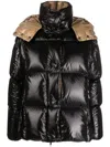 Moncler Karakorum Convertible Hooded Quilted Glossed-ripstop Down Jacket In Black