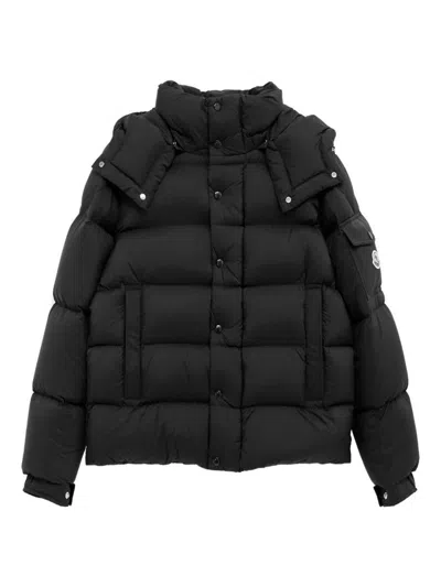 Moncler Coats In Black