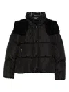 Moncler Castelnou Short Down Jacket In Black