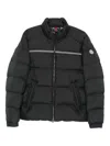 Moncler Long-sleeved Down Jacket In Black