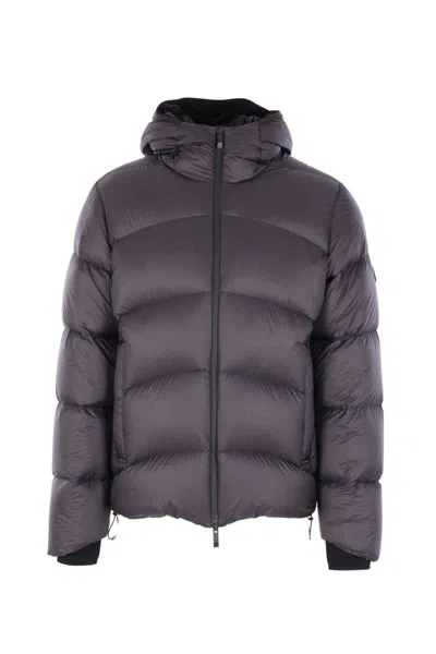 Moncler Coats In Blue