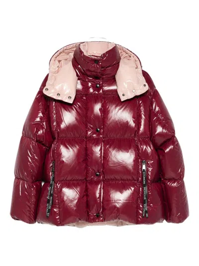 Moncler Parana Puffer Jacket In Red