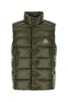 Moncler Tibb Down Puffer Vest In Green