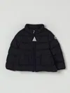 Moncler Coats  Kids Color Blue In Blue