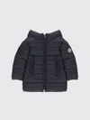 Moncler Coats  Kids Color Blue In Blue