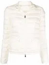 Moncler Lans Packable Short Down Jacket In White