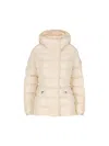 Moncler Coats In Neutral