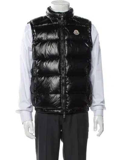 Pre-owned Moncler Cobalt Vest In Black