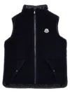 Moncler Colbricon Reversible Vest In Blue