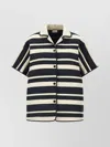 Moncler Striped Shirt Shirt, Blouse Multicolor