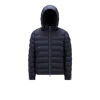 Moncler Doudoune Courte À Capuche Arneb In Blue