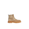 Moncler Bottes En Daim Et Cuir Peka Camp In Beige