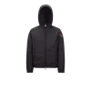Moncler Claut Hooded Windbreaker Black In Black