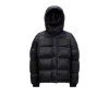 Moncler Cyclone 2-in-1 Short Down Jacket Blue In Blue