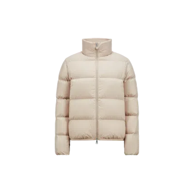 Moncler Collection Doudoune Courte Abbadia In Beige