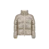 Moncler Anternes Sequin-embroidered Short Down Jacket Beige In Beige