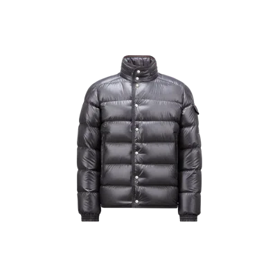 Moncler Collection Doudoune Courte Gourette In Grey