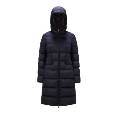 Moncler Collection Doudoune Longue Avocette In Blue