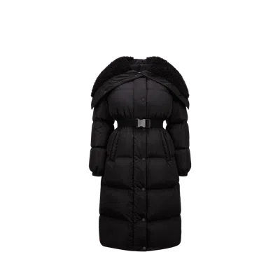 Moncler Collection Doudoune Longue Bruneaux In Black