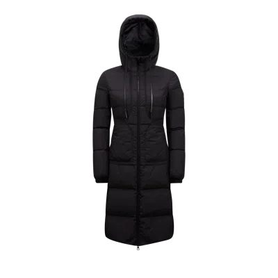 Moncler Collection Doudoune Longue Idocrase In Noir