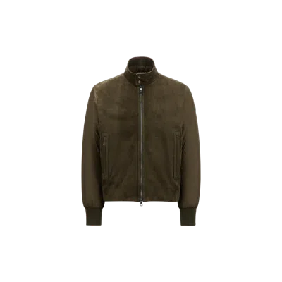 MONCLER DOUDOUNE COURTE EN DAIM LOUNTERE