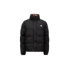 Moncler Reversible Convertible Canvas-trimmed Quilted Shell Down Jacket In Black