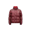 Moncler Verone Reversible Short Down Jacket In Red