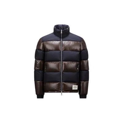 Moncler Collection Peclet Reversible Down Jacket Multicolor In Multicolour