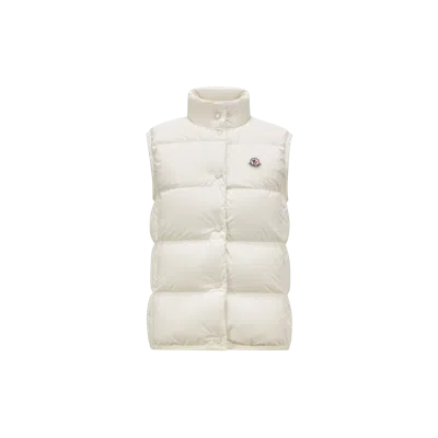 Moncler Collection Doudoune Sans Manches Badia In White