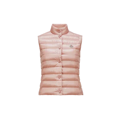 Moncler Collection Doudoune Sans Manches Liane In Pink