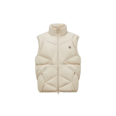 Moncler Collection Doudoune Sans Manches Vendavel In Beige