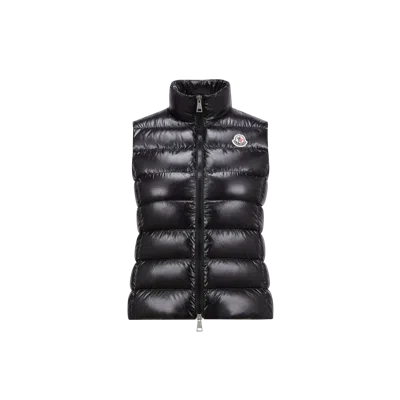 Moncler Doudoune Sans Manches Ghany In Black