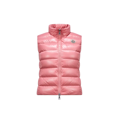 Moncler Collection Doudoune Sans Manches Ghany In Pink