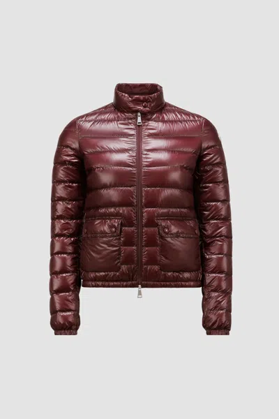 Moncler Lans Short Down Jacket Red